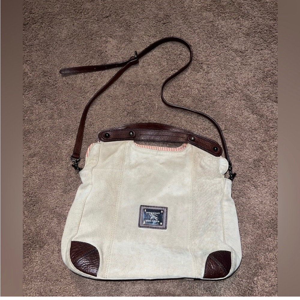 Burberry Suede Leather Handbag